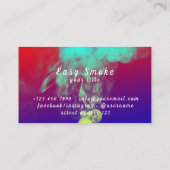 Corolful Smoke Vape Shop Visitekaartje (Achterkant)