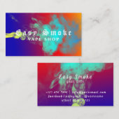 Corolful Smoke Vape Shop Visitekaartje (Voorkant / Achterkant)