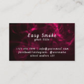 Corolful Smoke Vape Shop Visitekaartje (Achterkant)