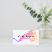 Corolful Smoke Vape Shop Visitekaartje (Staand voorkant)