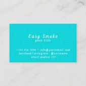 Corolful Smoke Vape Shop Visitekaartje (Achterkant)