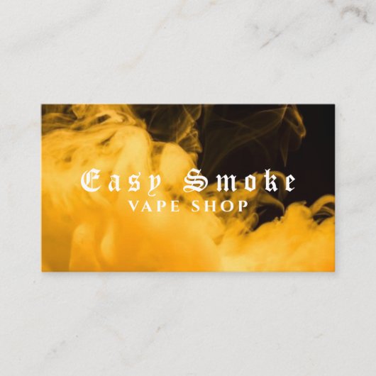 Corolful Smoke Vape Shop Visitekaartje (Voorkant)