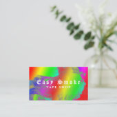 Corolful Smoke Vape Shop Visitekaartje (Staand voorkant)