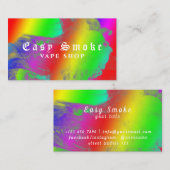 Corolful Smoke Vape Shop Visitekaartje (Voorkant / Achterkant)