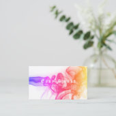 Corolful Smoke Vape Shop Visitekaartje (Staand voorkant)