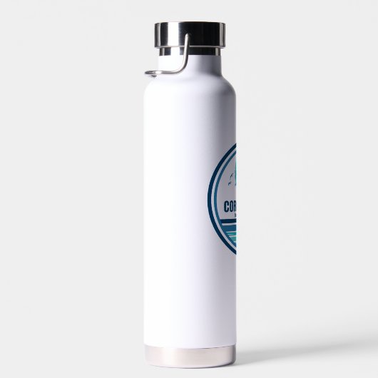 Corolla Beach North Carolina Palm Tree Vogels Waterfles (Rechts)