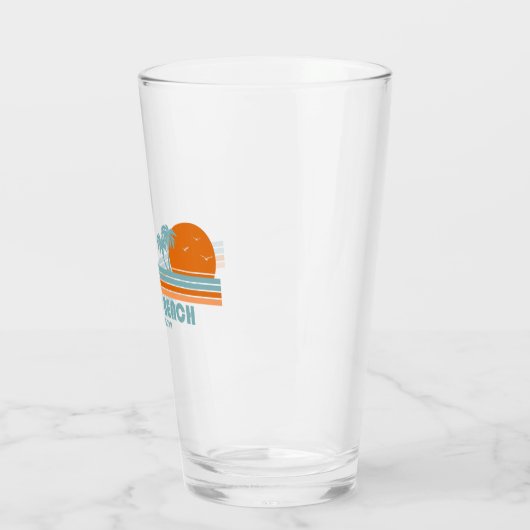 Corolla Beach North Carolina Sun Palm Trees Glas (Links)