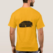 Corolla Black T-shirt (Achterkant)