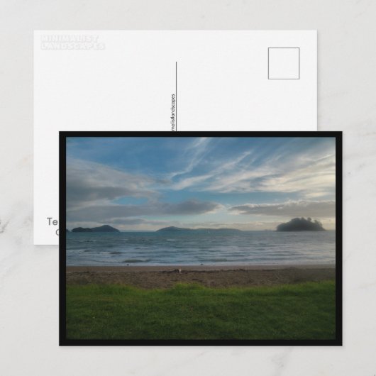 Coromandel (Nieuw-Zeeland) Briefkaart (Voorkant / Achterkant)