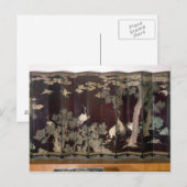 Coromandel-schermscranen Briefkaart (Voorkant / Achterkant)