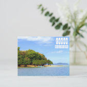 Coron Beach in Palawan Filipijnen Briefkaart (Staand voorkant)
