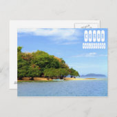 Coron Beach in Palawan Filipijnen Briefkaart (Voorkant / Achterkant)