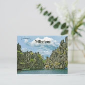 Coron Island Filipijnen Briefkaart (Staand voorkant)