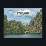 Coron Island Filipijnen Briefkaart<br><div class="desc">Dit briefkaart is gelegen op Coron Island, Filipijnen. Foto: Cris Tagupa, 2019. Geniet van uw nieuwe Coron Island Filipijnen Briefkaart!</div>