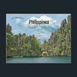 Coron Island Filipijnen Briefkaart<br><div class="desc">Dit briefkaart is gelegen op Coron Island, Filipijnen. Foto: Cris Tagupa, 2019. Geniet van uw nieuwe Coron Island Filipijnen Briefkaart!</div>