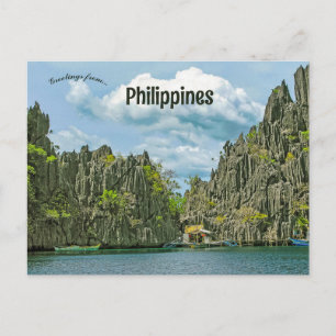 Coron Island Filipijnen Briefkaart