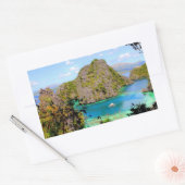 Coron Travel Rechthoekige Sticker (Envelop)