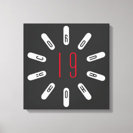 CORONA 19 HOAX Canvas Afdruk