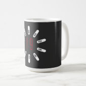 CORONA 19 HOAX Coffee Mug Koffiemok (Voorkant rechts)