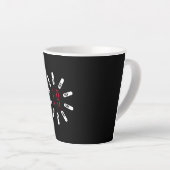 CORONA 19 HOAX Coffee Mug Latte Mok (Rechterhoek)