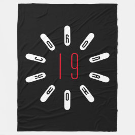CORONA 19 HOAX Fleece Blanket