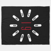 CORONA 19 HOAX Fleece Dekbed Deken (Voorkant (Horizontaal))