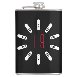 CORONA 19 HOAX Hip Flask Heupfles