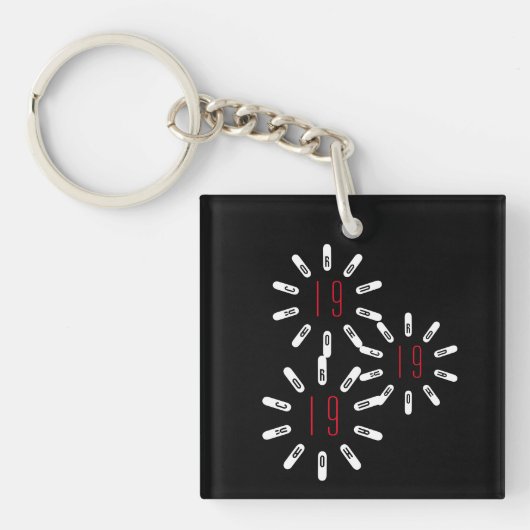 CORONA 19 HOAX Keychain (voorkant)