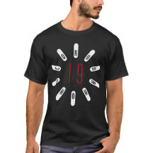 CORONA 19 HOAX T-Shirt witte letters