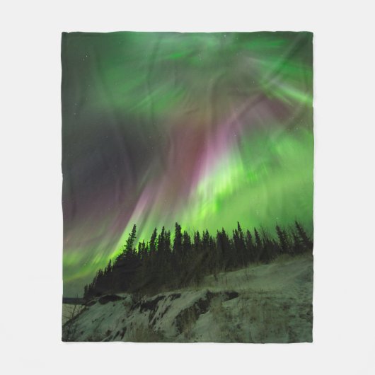 Corona Aurora Fleece Deken (Voorkant)