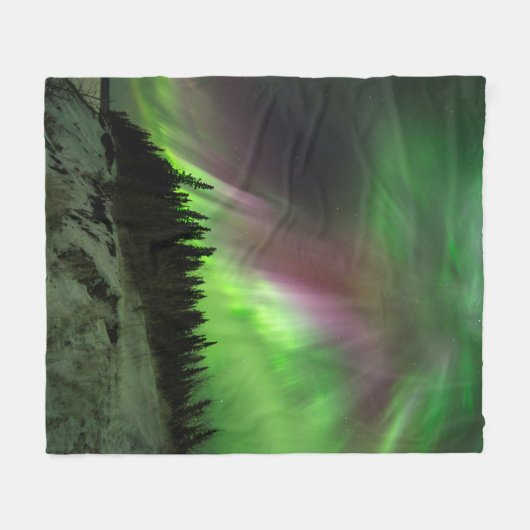 Corona Aurora Fleece Deken (Voorkant (Horizontaal))