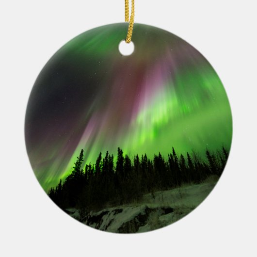 Corona Aurora Keramisch Ornament (Voorkant)