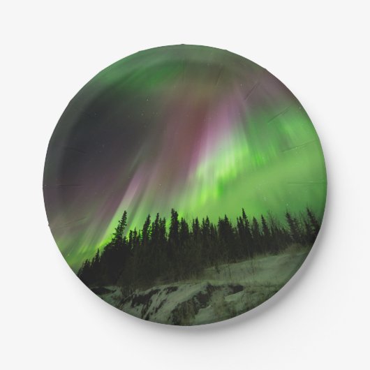 Corona Aurora Papieren Bordje (Voorkant)