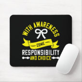 Corona Awareness - Brings Responsibility Muismat (Met muis)