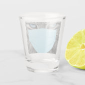 Corona cat shot glas (Achterkant)
