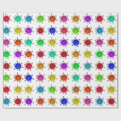 Corona Christmas decoration Cadeaupapier (Vlak)