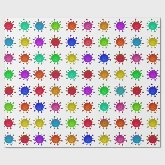 Corona Christmas decoration Cadeaupapier (Vlak)