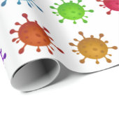 Corona Christmas decoration Cadeaupapier (Rol Hoek)