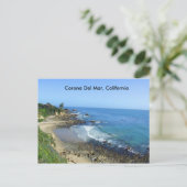 Corona Del Mar, Beach, California Coast, Briefkaar Briefkaart (Staand voorkant)