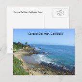 Corona Del Mar, Beach, California Coast, Briefkaar Briefkaart (Voorkant / Achterkant)