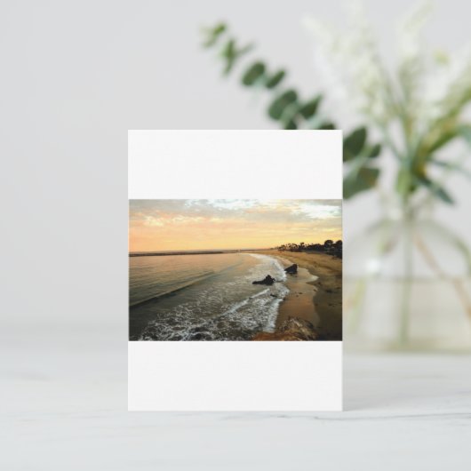 Corona del mar briefkaart (Staand voorkant)