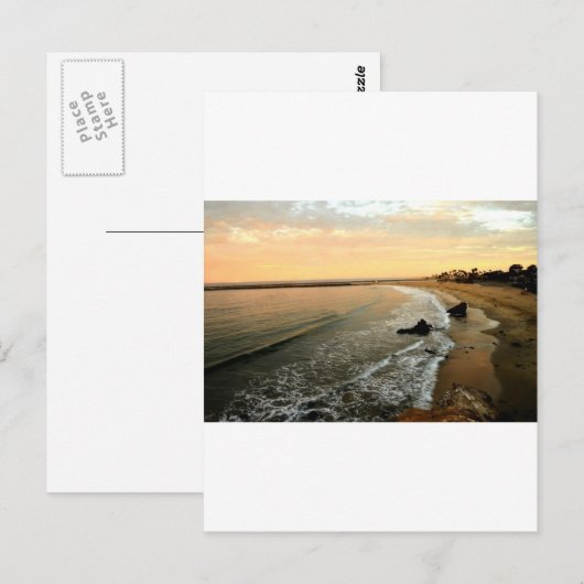 Corona del mar briefkaart (Voorkant / Achterkant)