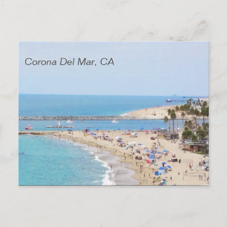 Corona Del Mar, CA Briefkaart