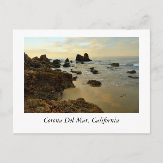 Corona del Mar California Briefkaart (Voorkant)