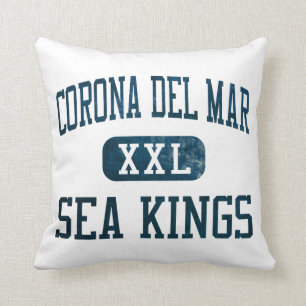 Corona del Mar Zee Kings Athletics Kussen