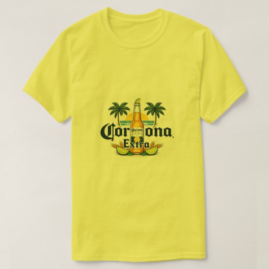 Corona extra T-shirt  (Design voorkant)
