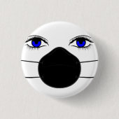 Corona Eyes Button (Voorkant)