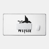 Corona Heks Halloween , Grappige Halloween , Bureaumat (Keyboard & Muis)