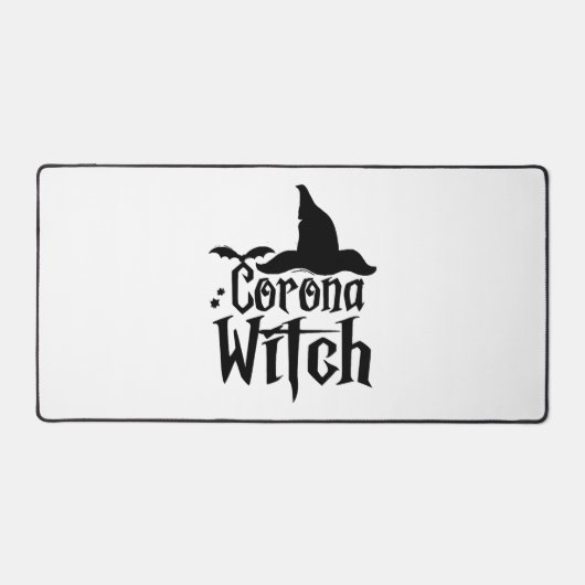 Corona Heks Halloween , Grappige Halloween , Bureaumat (Voorkant)