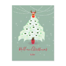 Corona Kerstfeestdag - Toilet Tree-lampjes